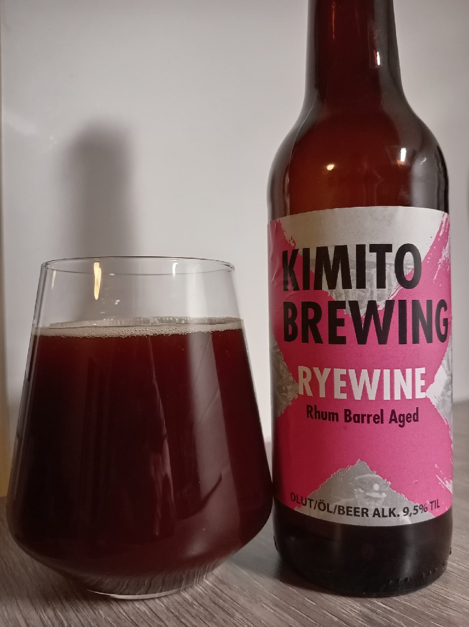 Ryewine Rhum Barrel Aged, Kimito Brewing