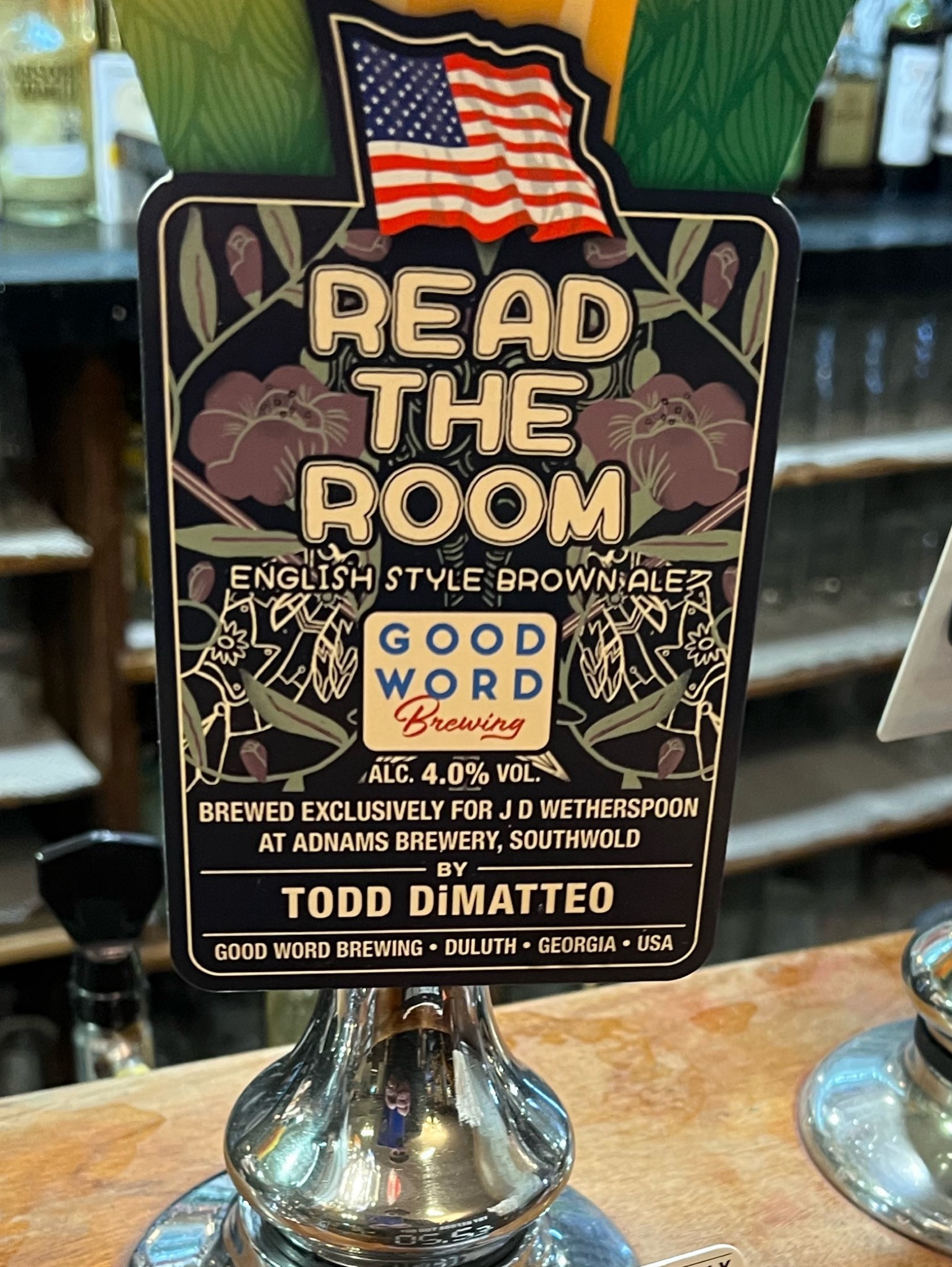 Read The Room, Good Word Brewing & Public House