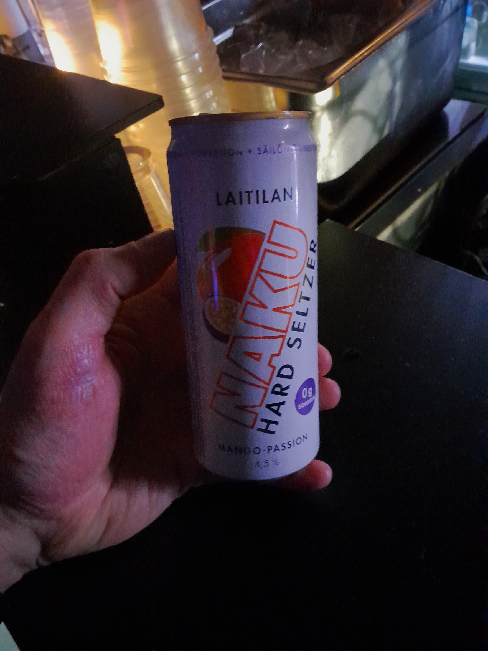 NAKU Hard Selzer Mango-Passion, Laitilan Wirvoitusjuomatehdas