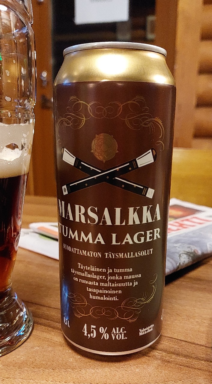 Marsalkka Tumma Lager, Finland