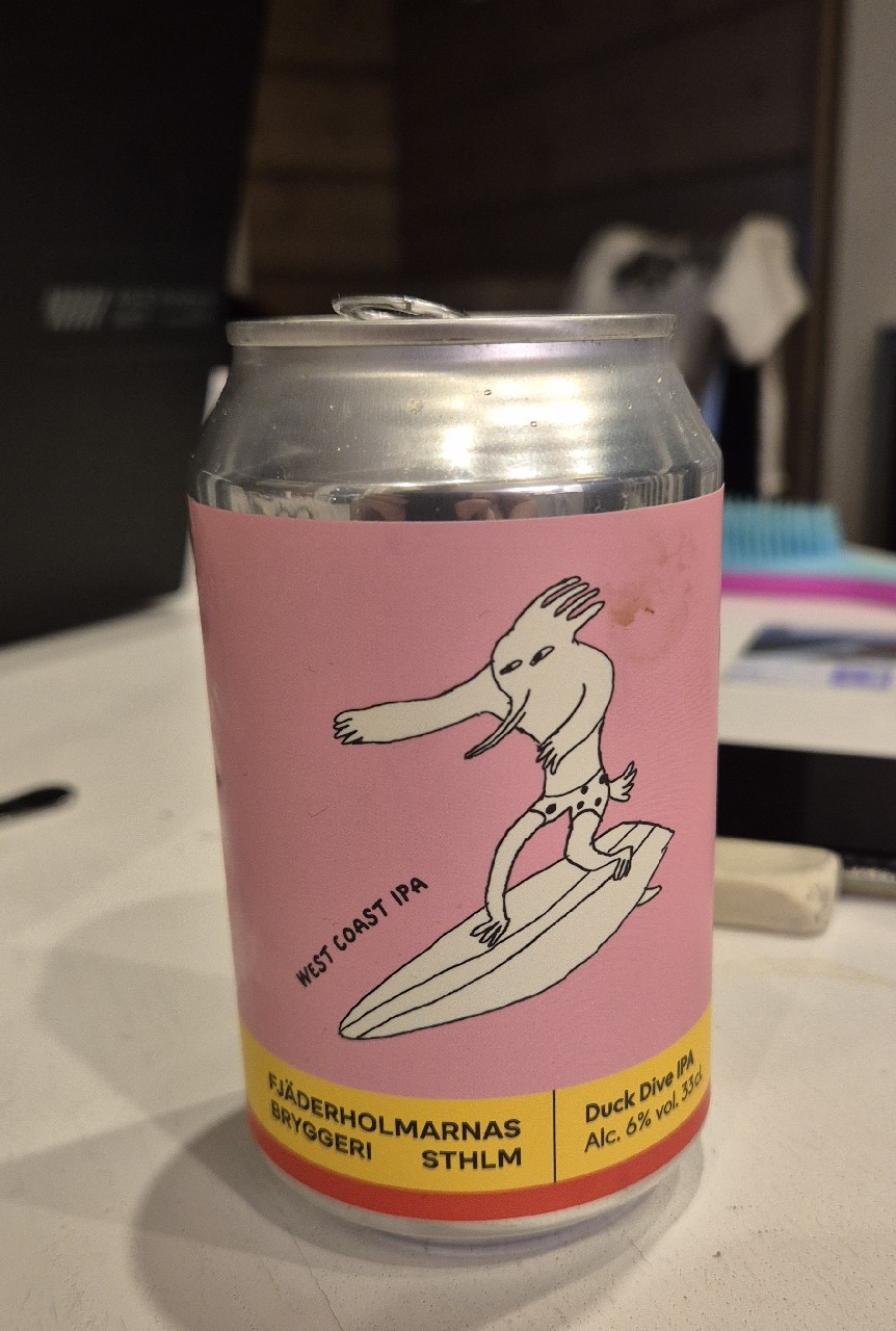 Duck dive ipa, Fjäderholmarnas Bryggeri