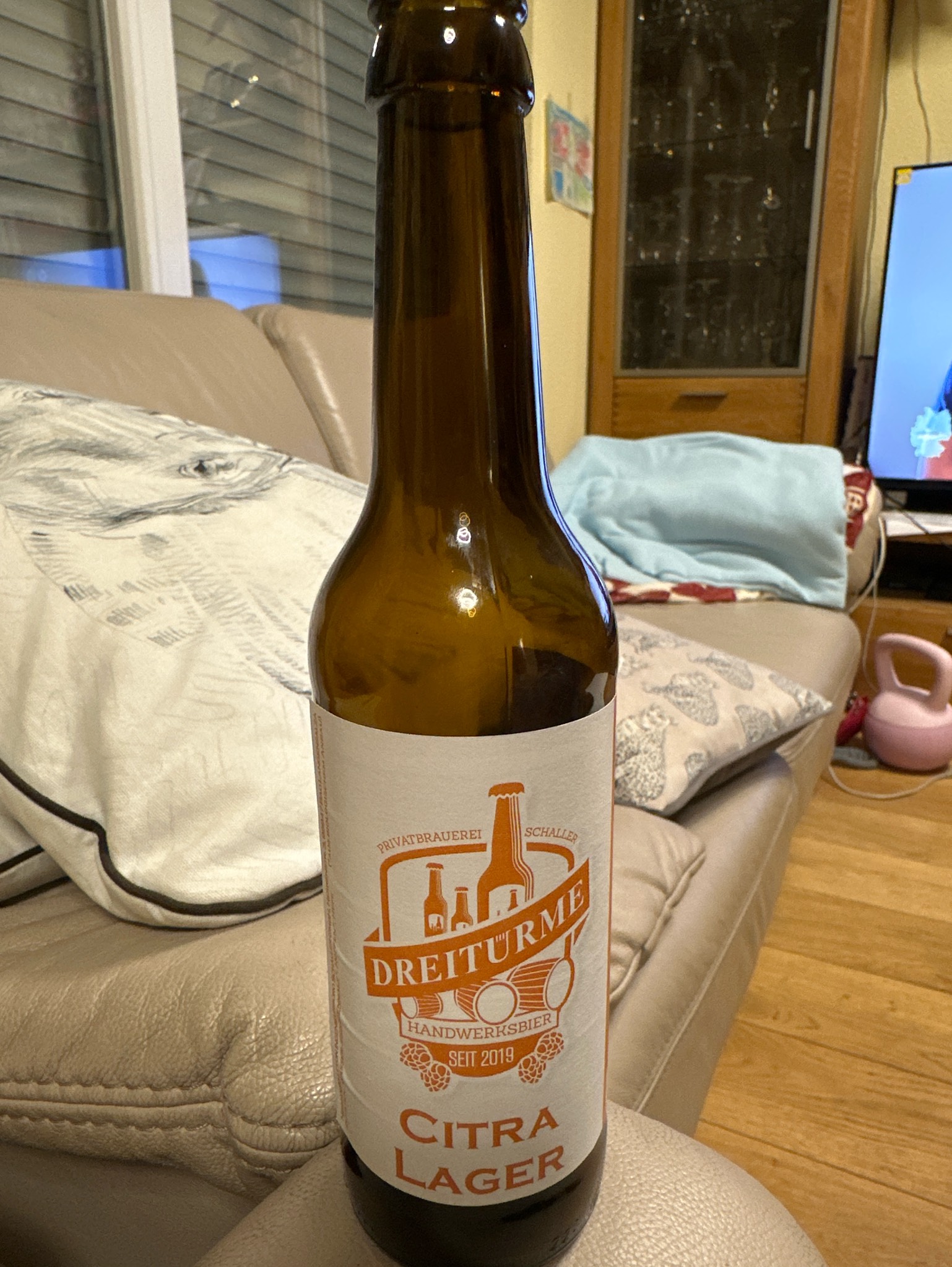 Dreitürme Citra Lager, Dreitürme Privatbrauerei Schaller