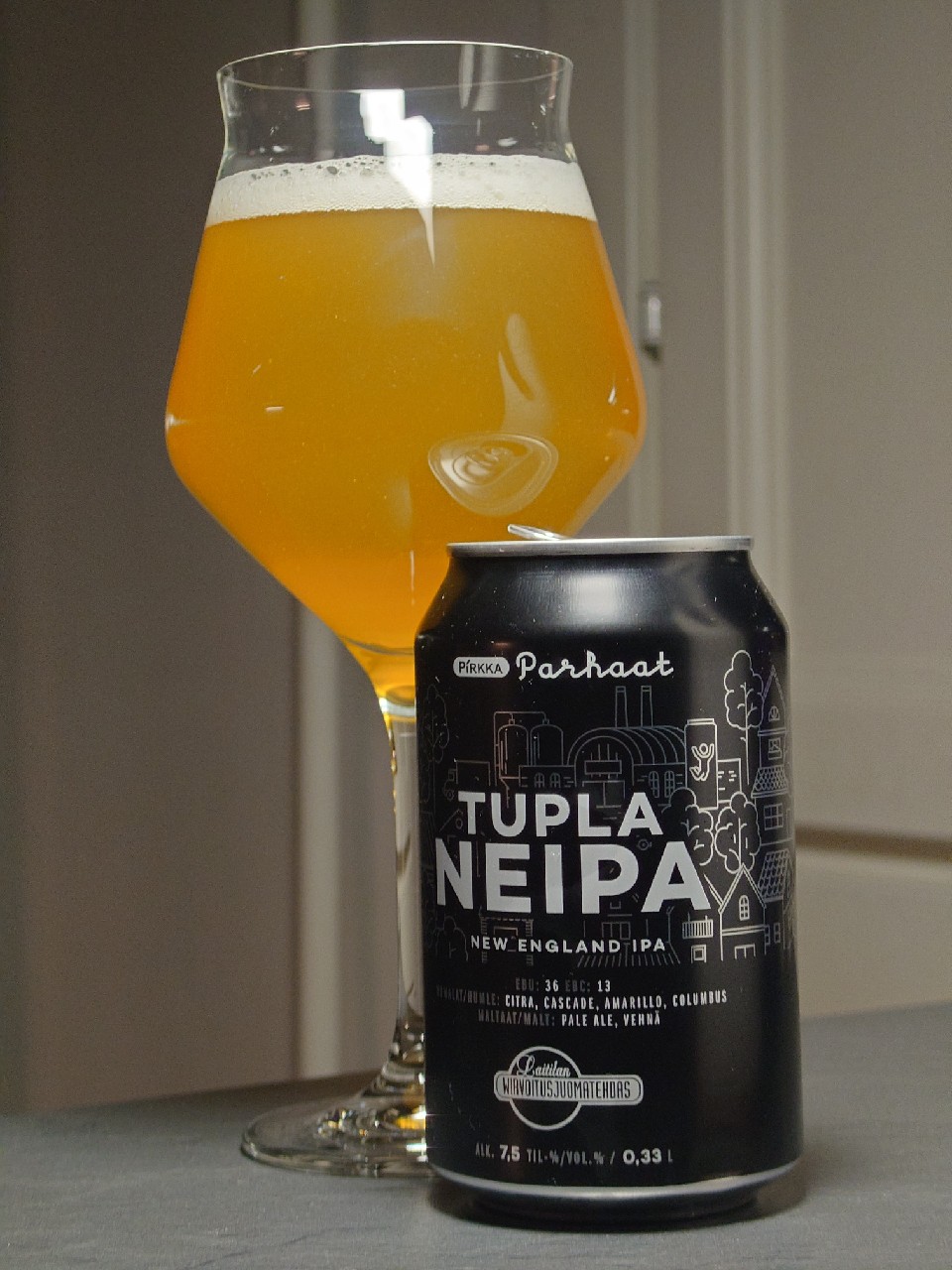Pirkka Parhaat Tupla NEIPA, Laitilan Wirvoitusjuomatehdas