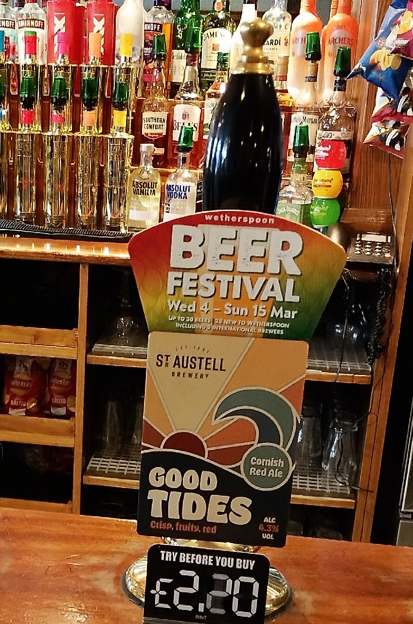 good tides, St Austell Brewery