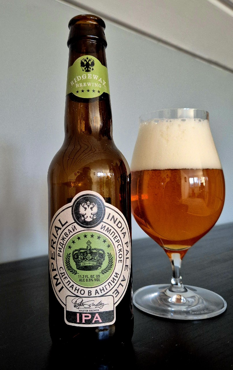Ridgeway Imperial India Pale Ale, Ridgeway Brewing