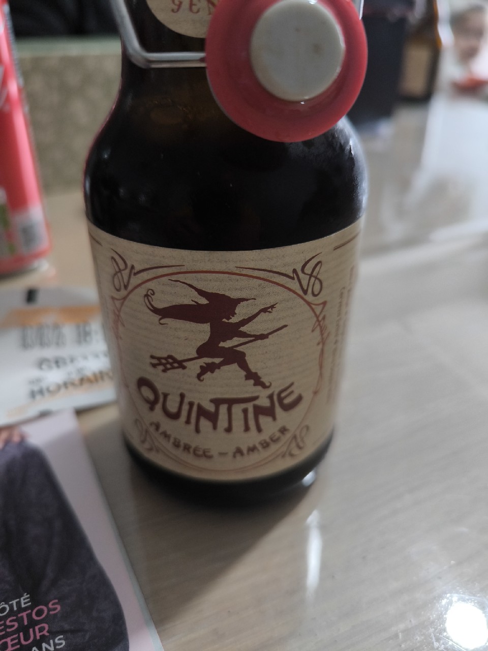 Quintine Ambrée, Brasserie Des Légendes
