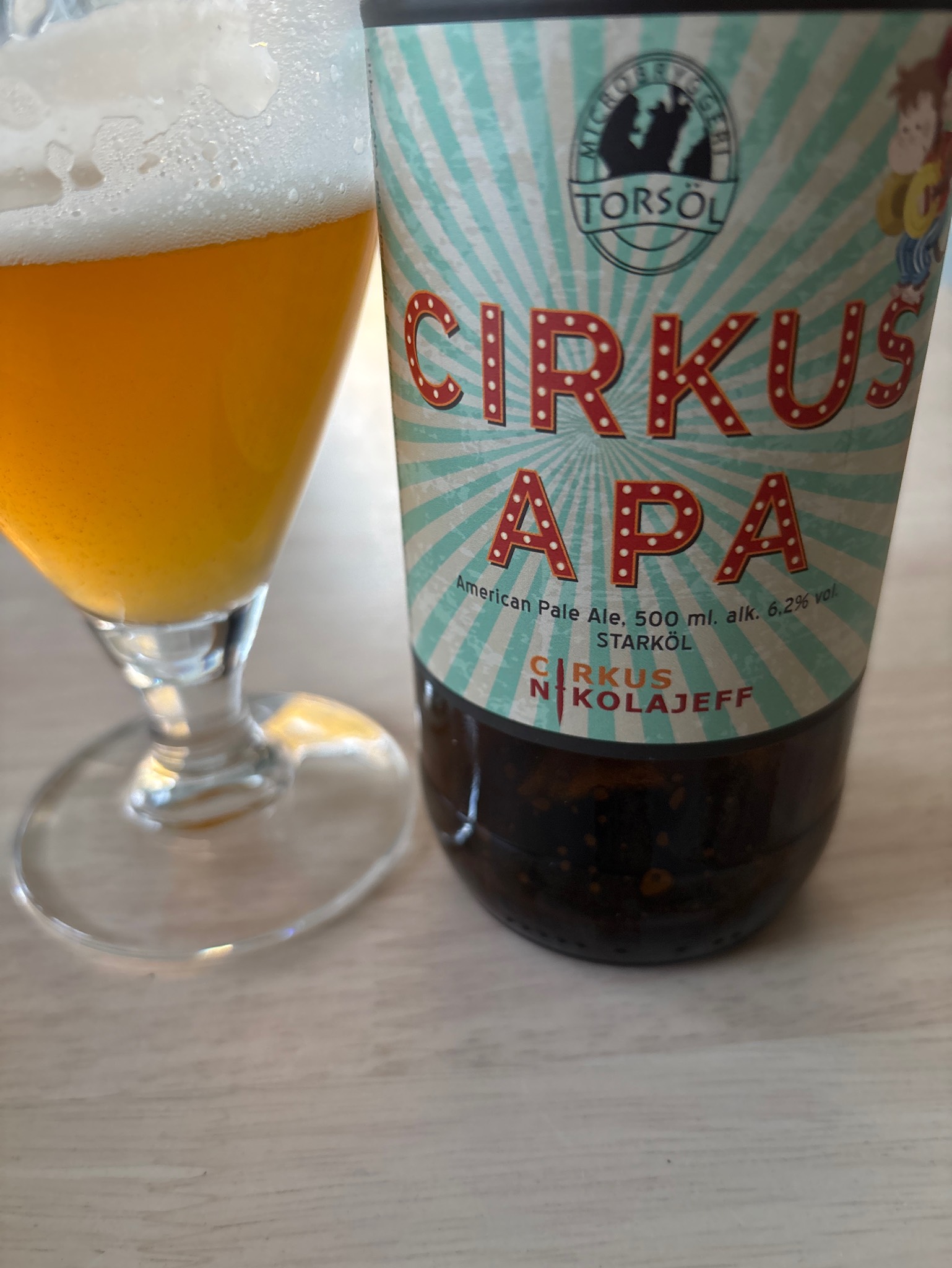 Cirkus apa, Sweden