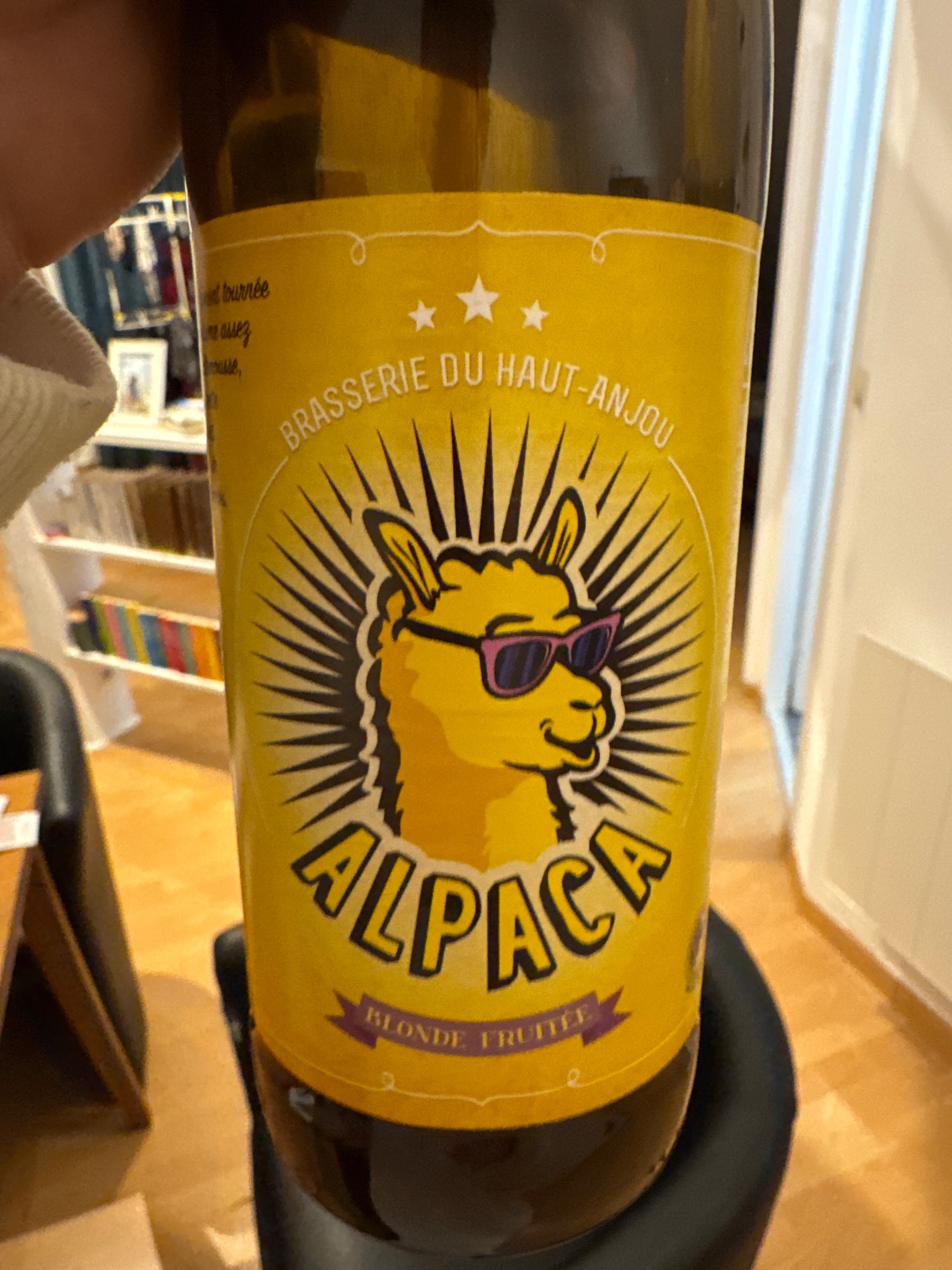 Alpaca Blonde Fruitée, Brasserie Alpaca