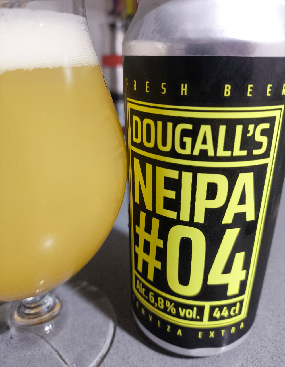Dougsll's NEIPA #04, Cerveza DouGall's