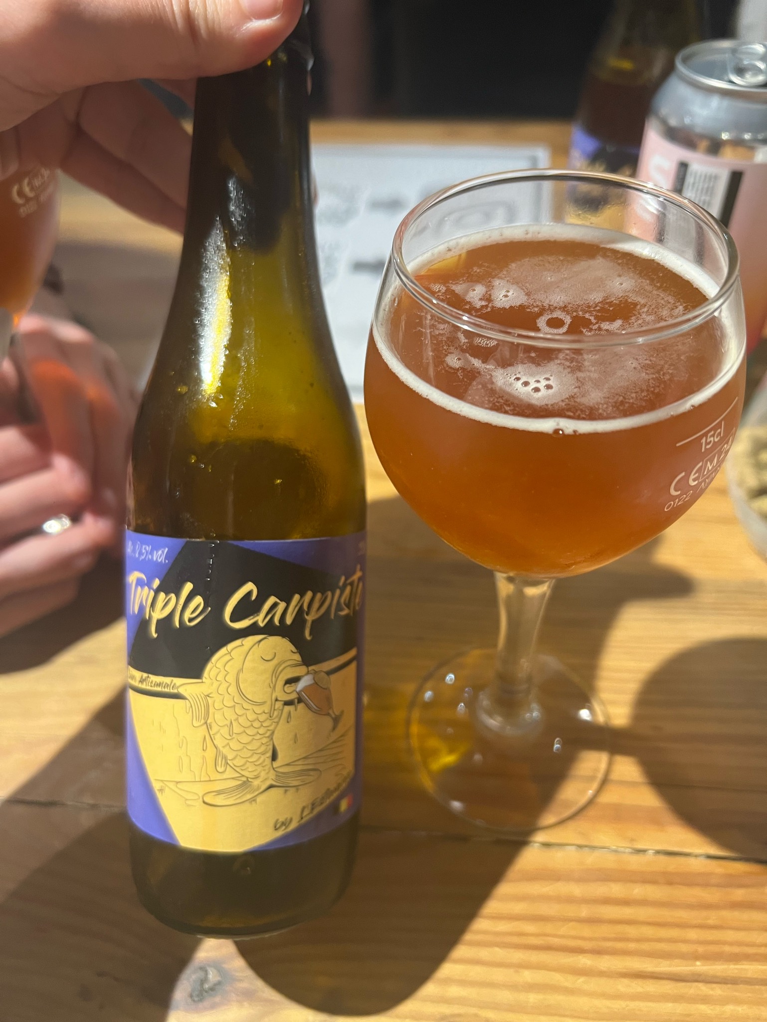 Triple carpiste, Belgium