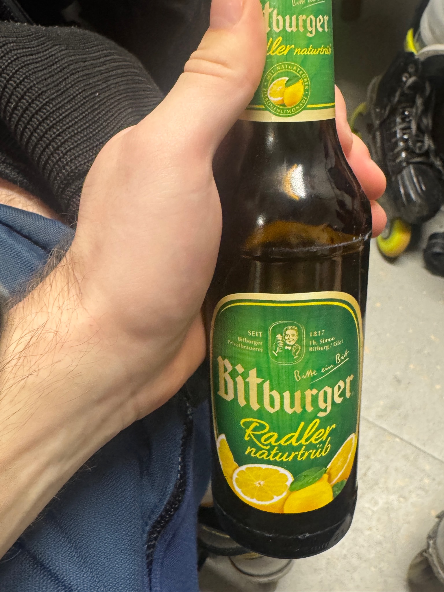 Bitburger Radler Naturtrüb, Germany