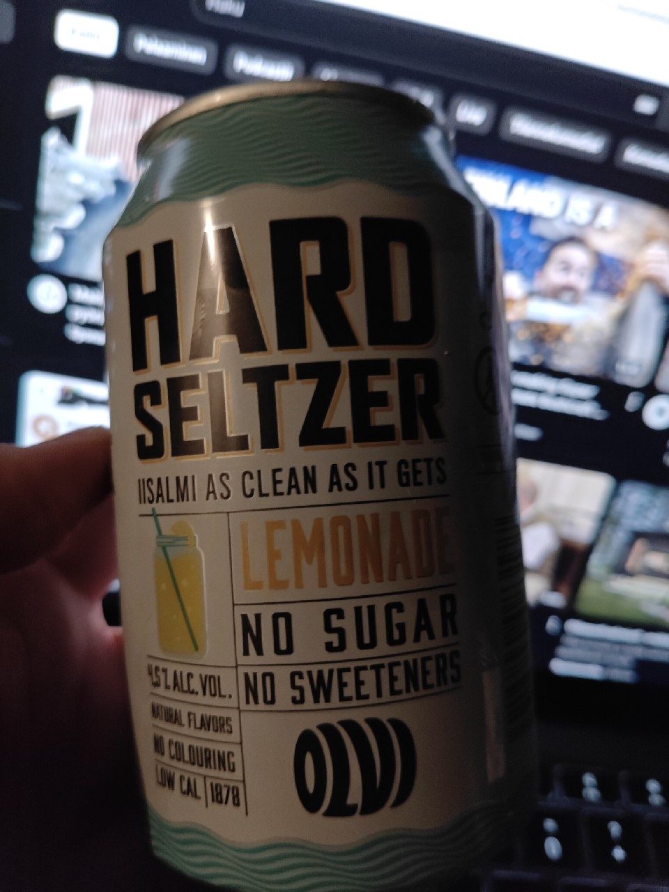 Hard Seltzer Lemonade, Finland