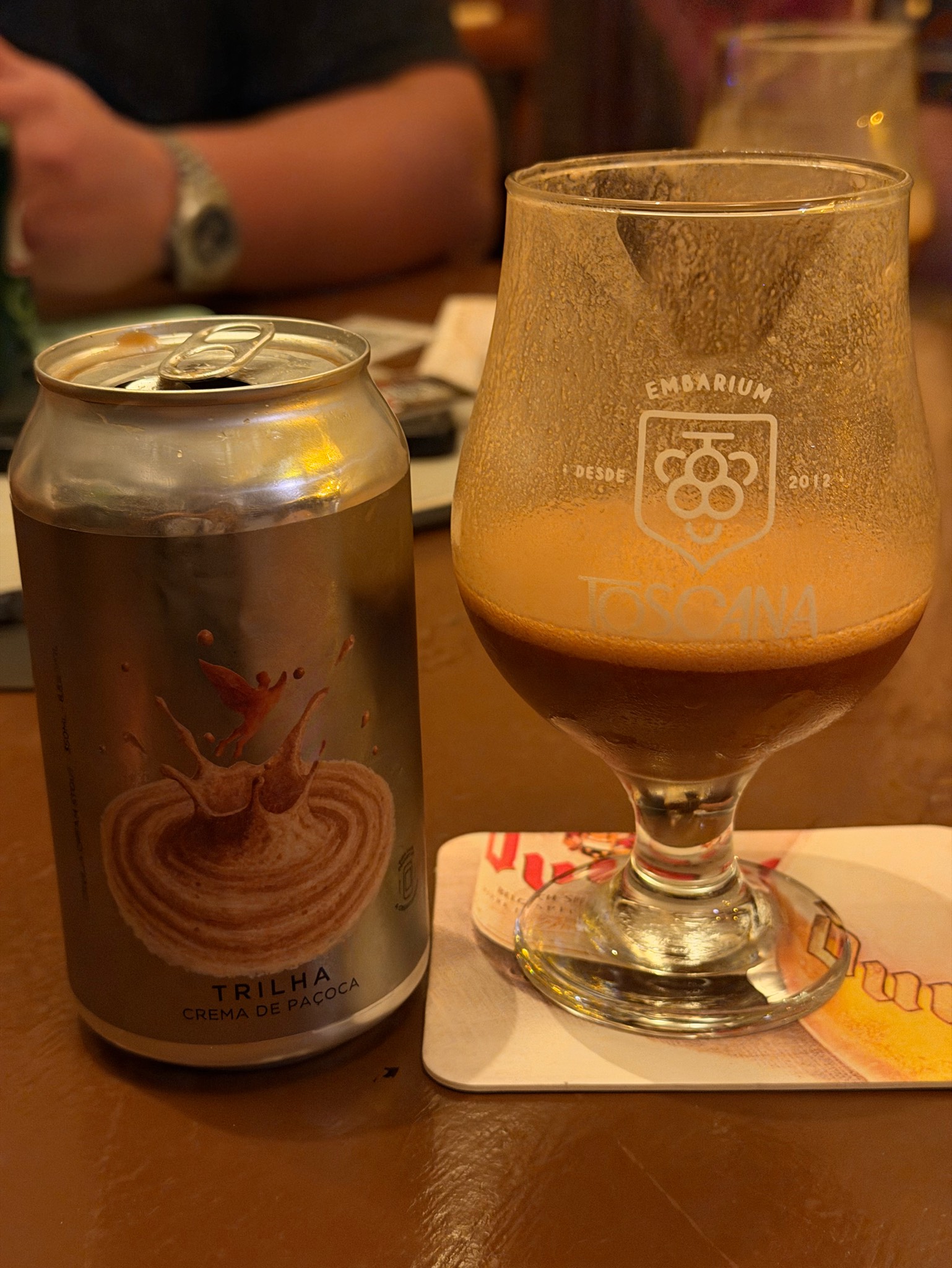 Crema de Paçoca, Trilha Cervejaria