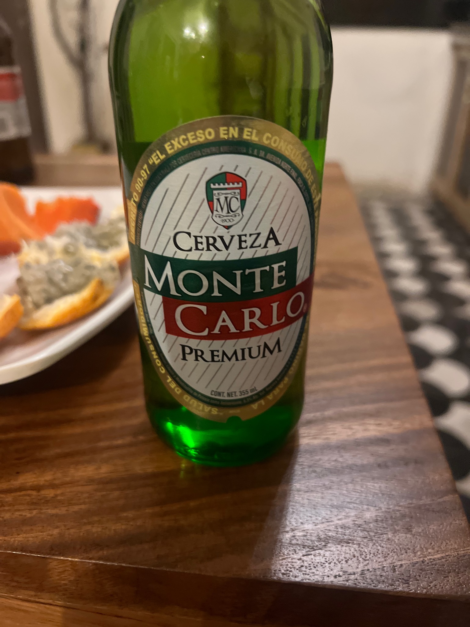 Cerveza Monte Carlo Premium, Cervecería Centro Americana, S.A