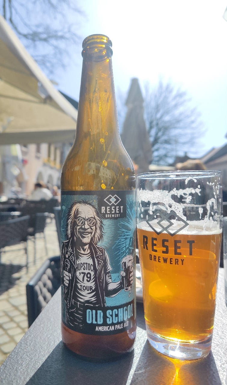 Old School American Pale Ale, Reset Brewery