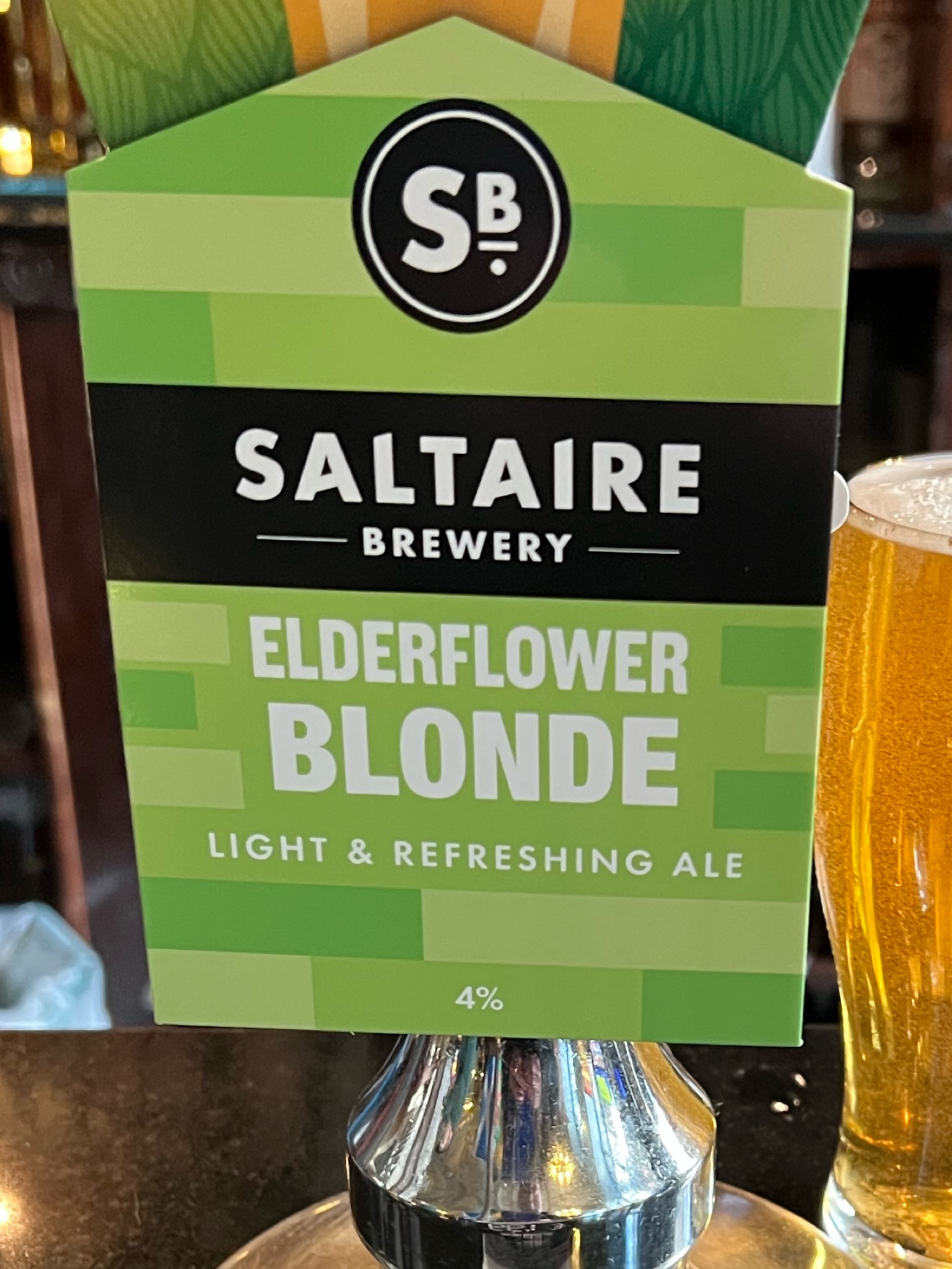 Elderflower Blonde, Saltaire Brewery