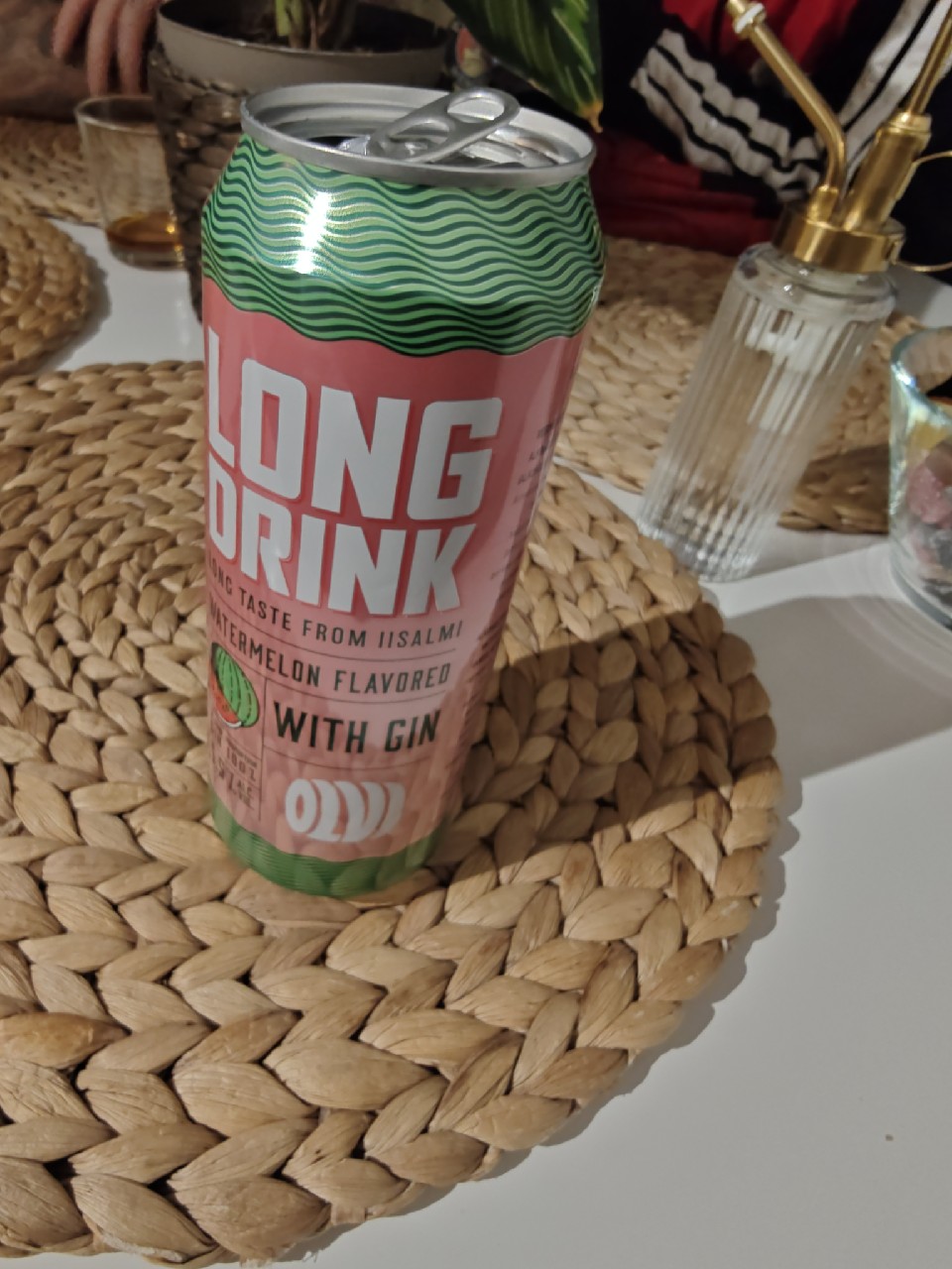 OLVI Long Drink Watermelon, Finland
