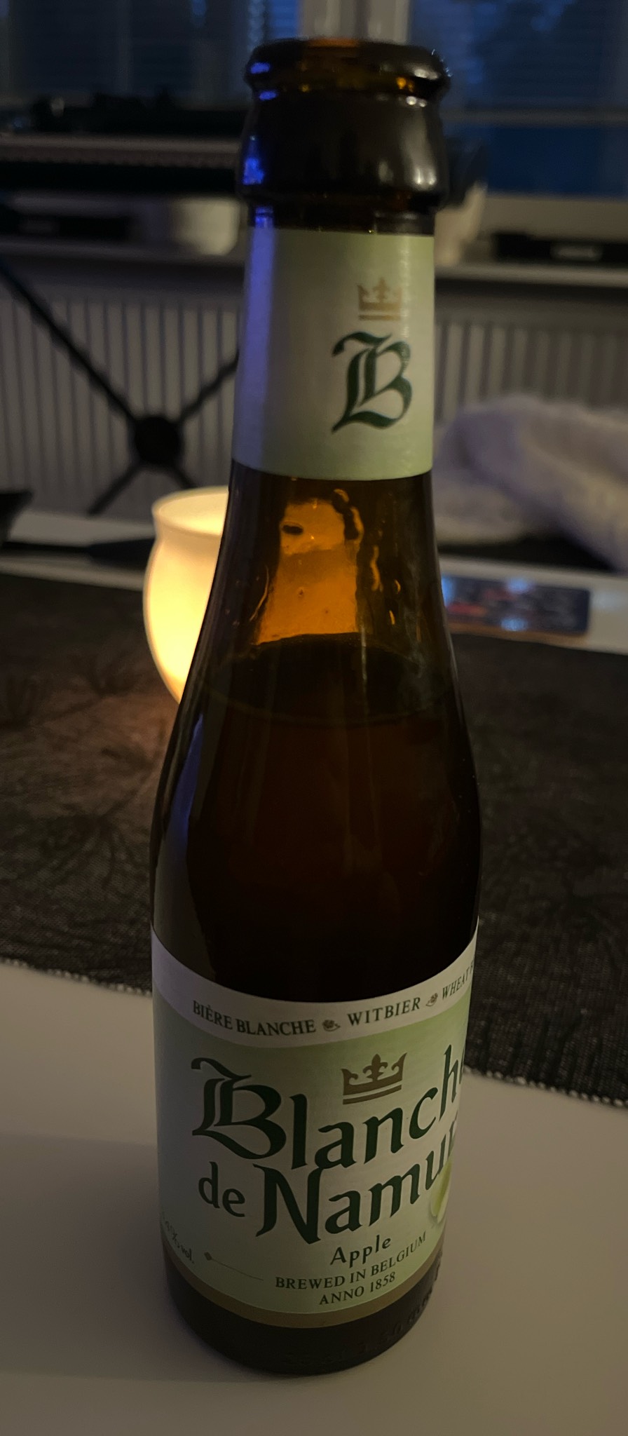 Blanche de Namur Apple, Brasserie Du Bocq