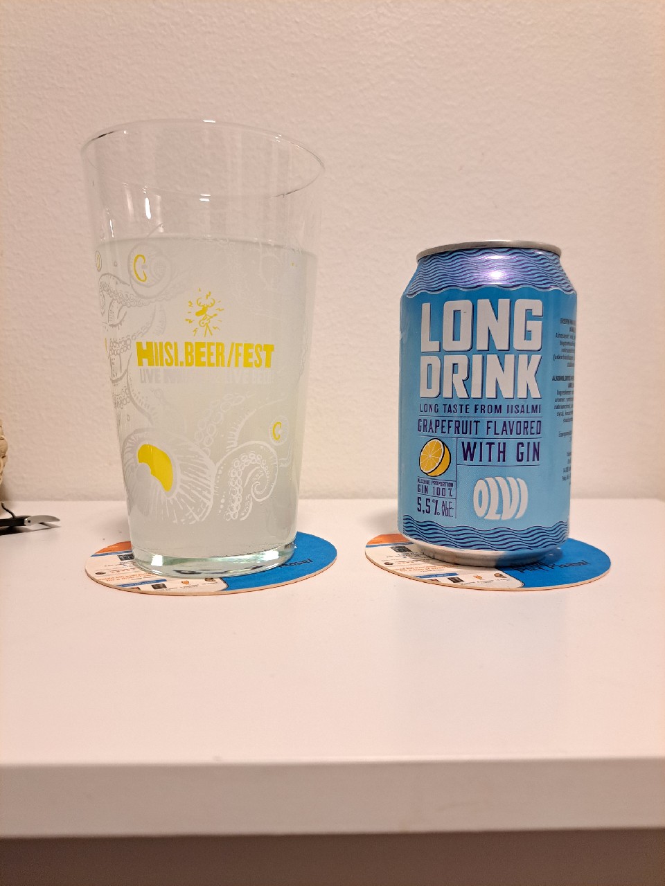 OLVI Long Drink Grapefruit, Finland