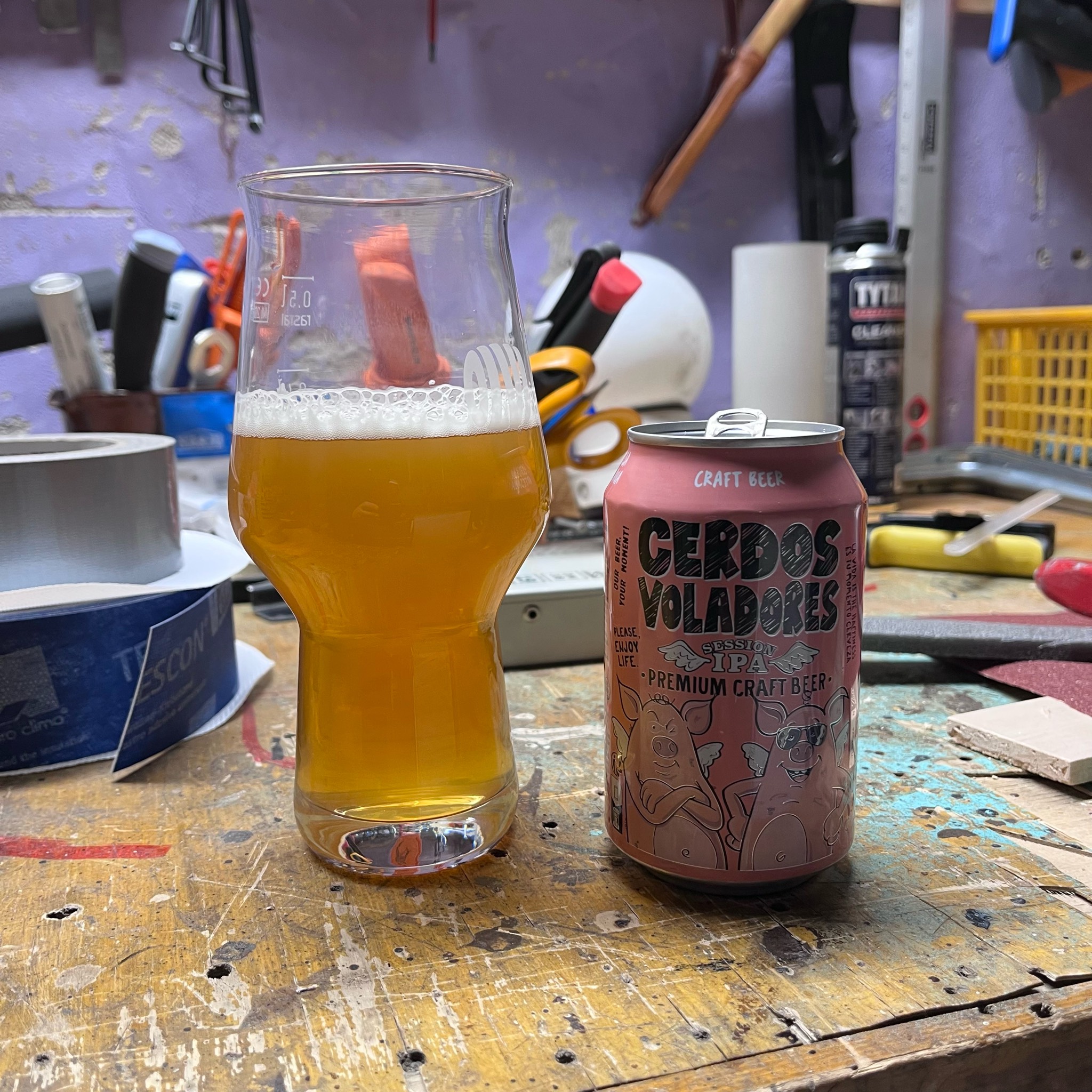 Cerdos Voladores IPA, Barcelona Beer Company