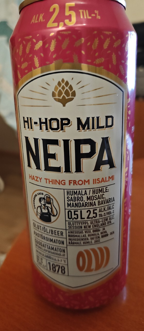 Rye Mild NEIPA, Finland