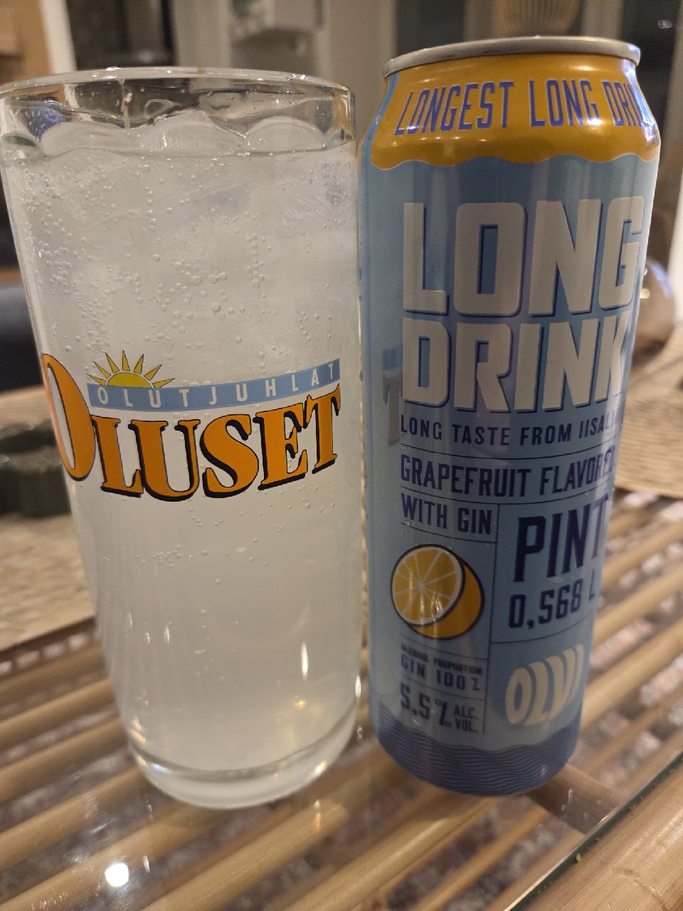 OLVI Long Drink Grapefruit, Finland