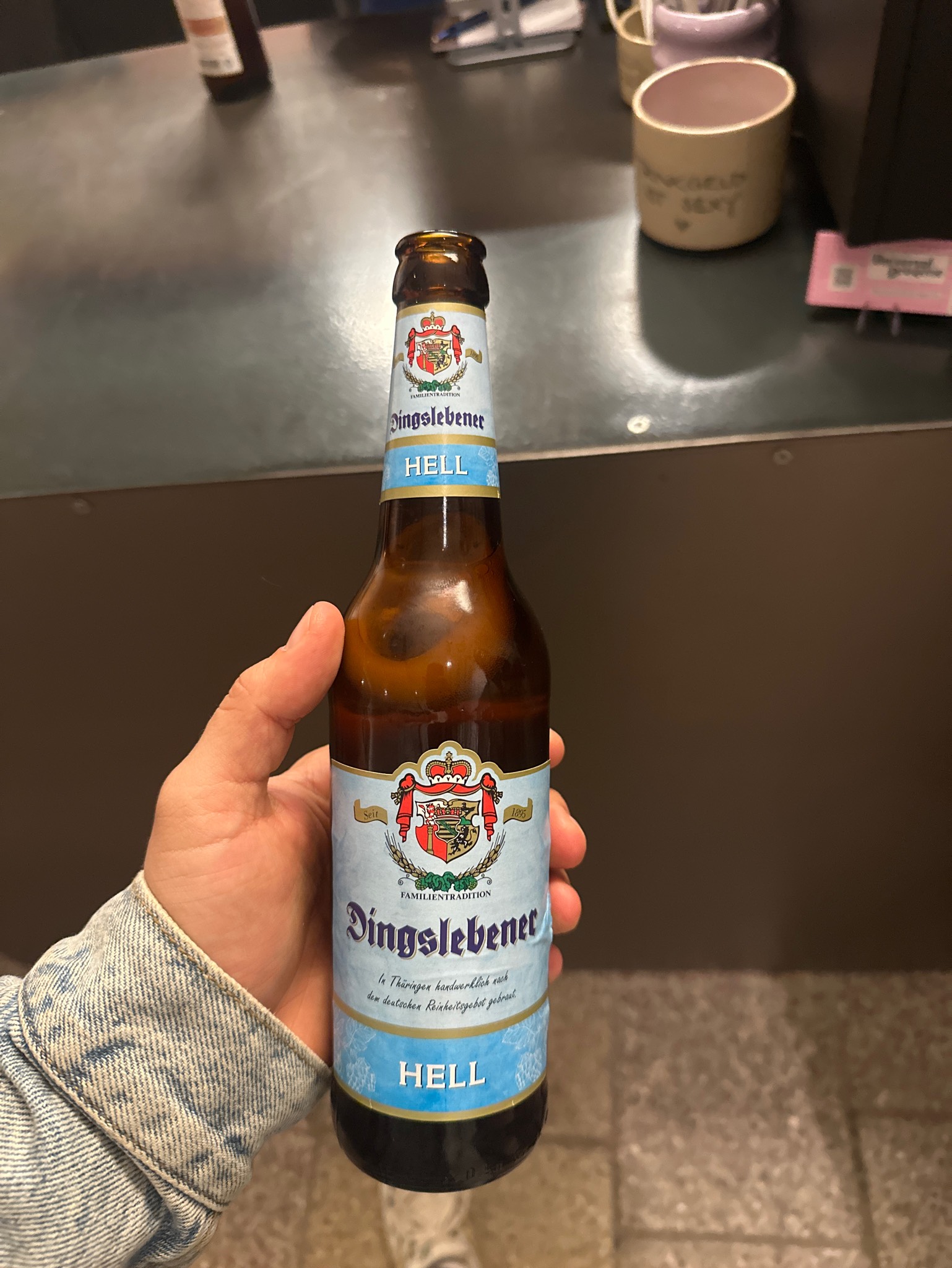 Dingslebener Urtyp hell, Privatbrauerei Metzler