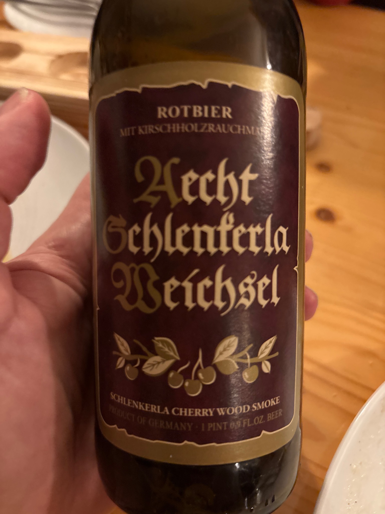 Aecht Schlenkerla Weichsel Rotbier, Schlenkerla ("Heller-Bräu" Trum)