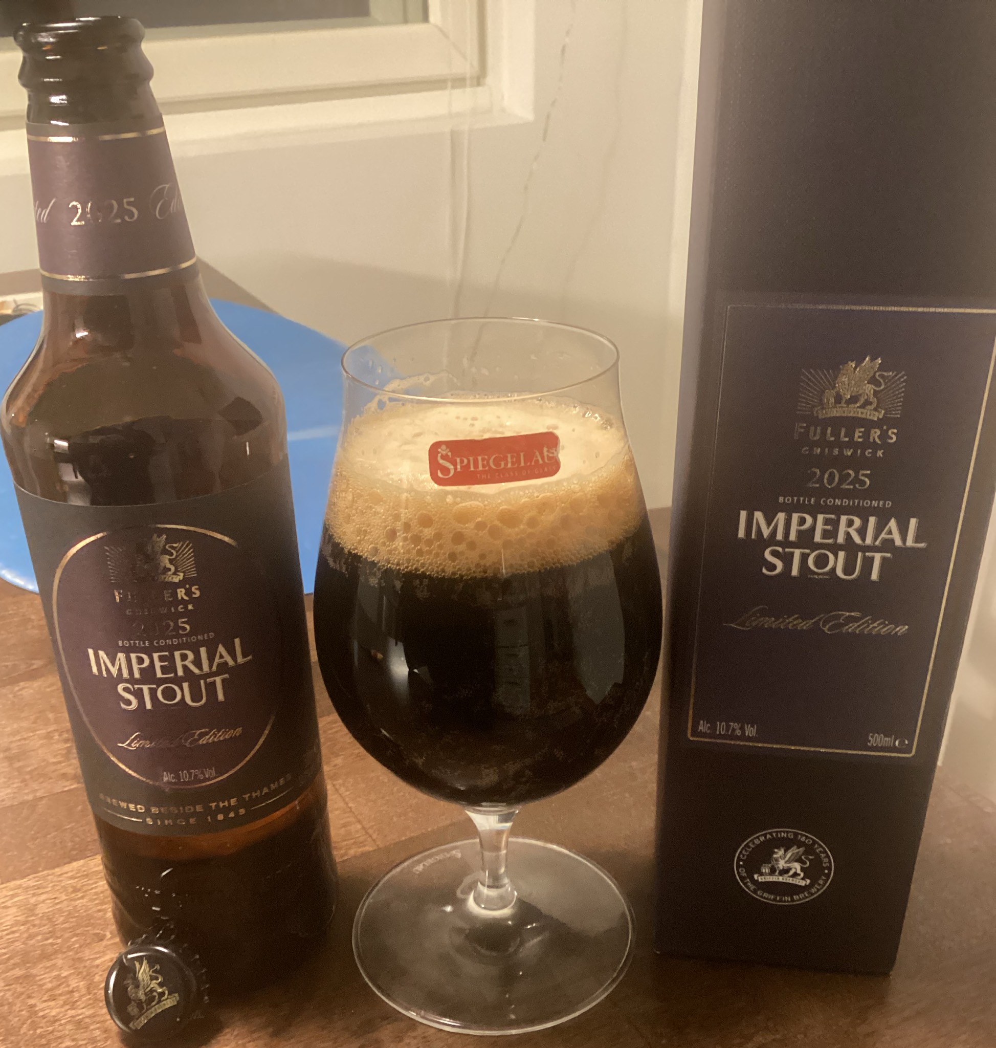 Imperial Stout (2025), Fuller's Griffin Brewery (Asahi Breweries)