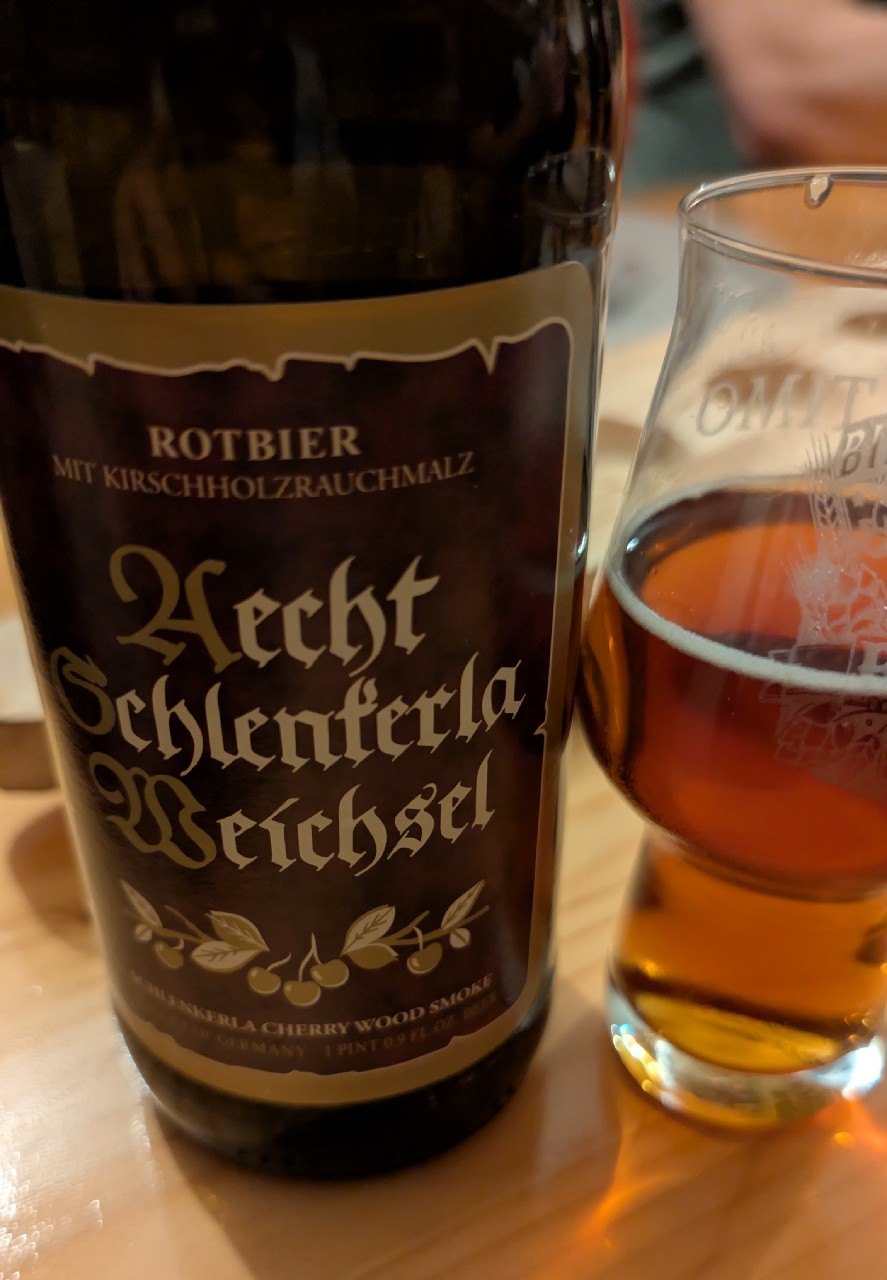 Aecht Schlenkerla Weichsel Rotbier, Schlenkerla ("Heller-Bräu" Trum)