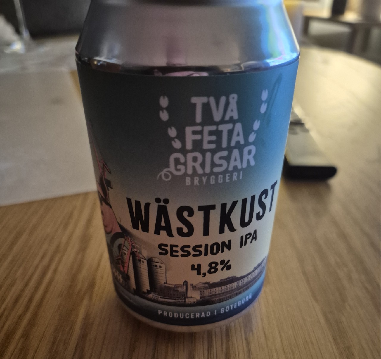 WÄSTKUST SESSION IPA, Två Feta Grisar