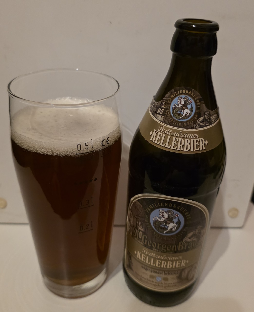 Buttenheimer Kellerbier, St. Georgen Bräu