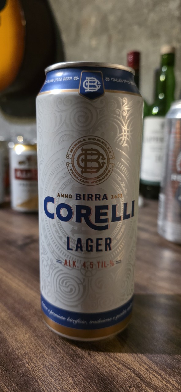 Birra Corelli Lager, Font Salem (Damm)