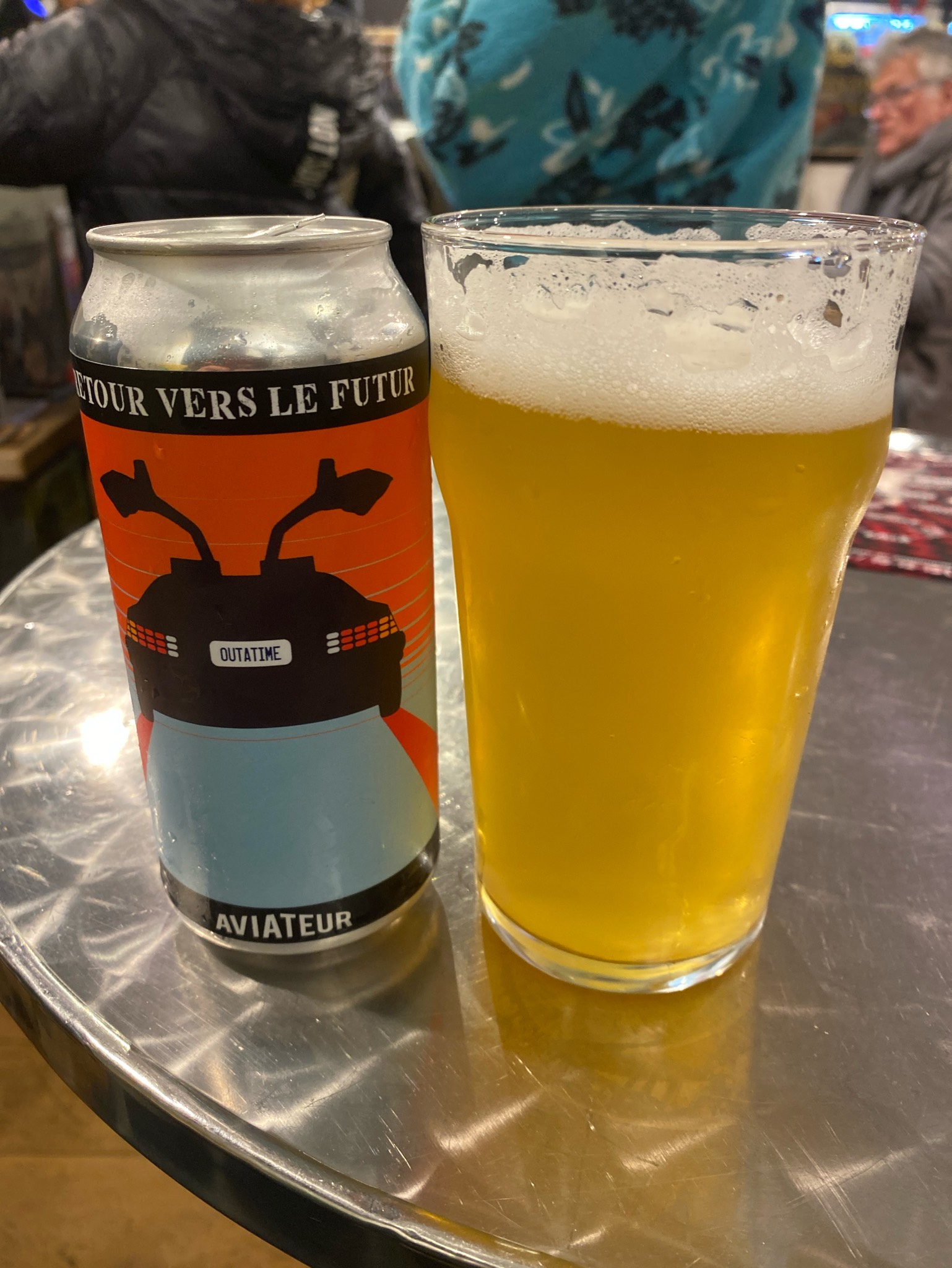 retour vers le futur, Aviateur