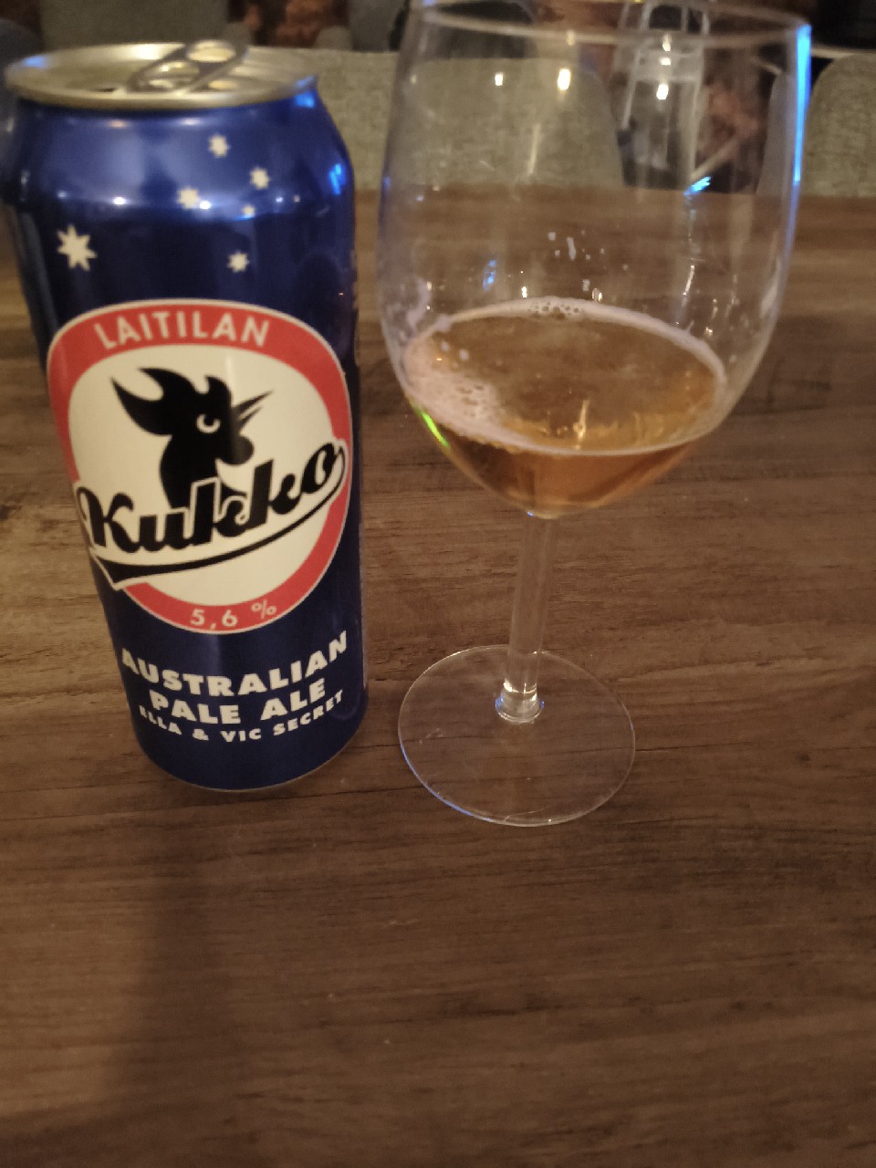 Kukko Australian Pale Ale, Laitilan Wirvoitusjuomatehdas