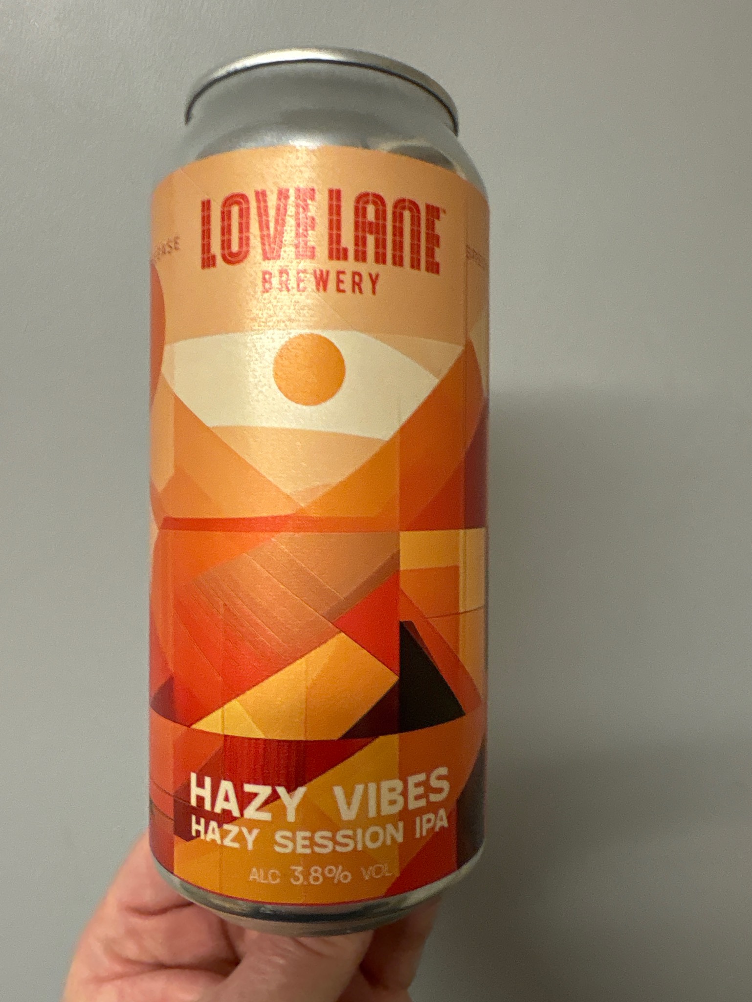 Hazy Vibes, Love Lane Brewing