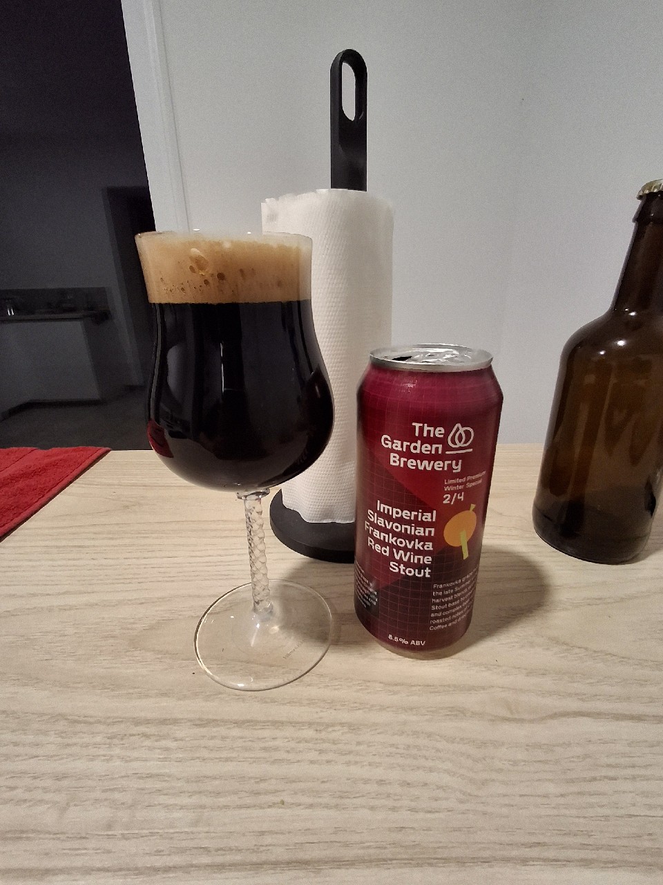 Imperial Slavonian Frankovka red wine stout, Croatia