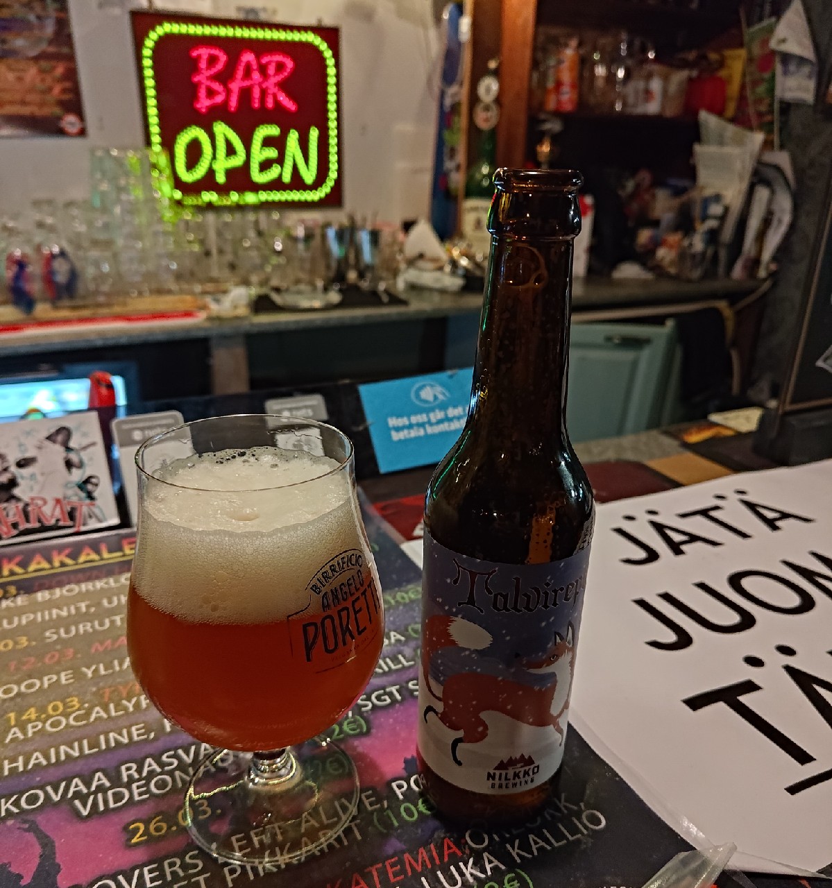 Talvirepo, Nilkko Brewing