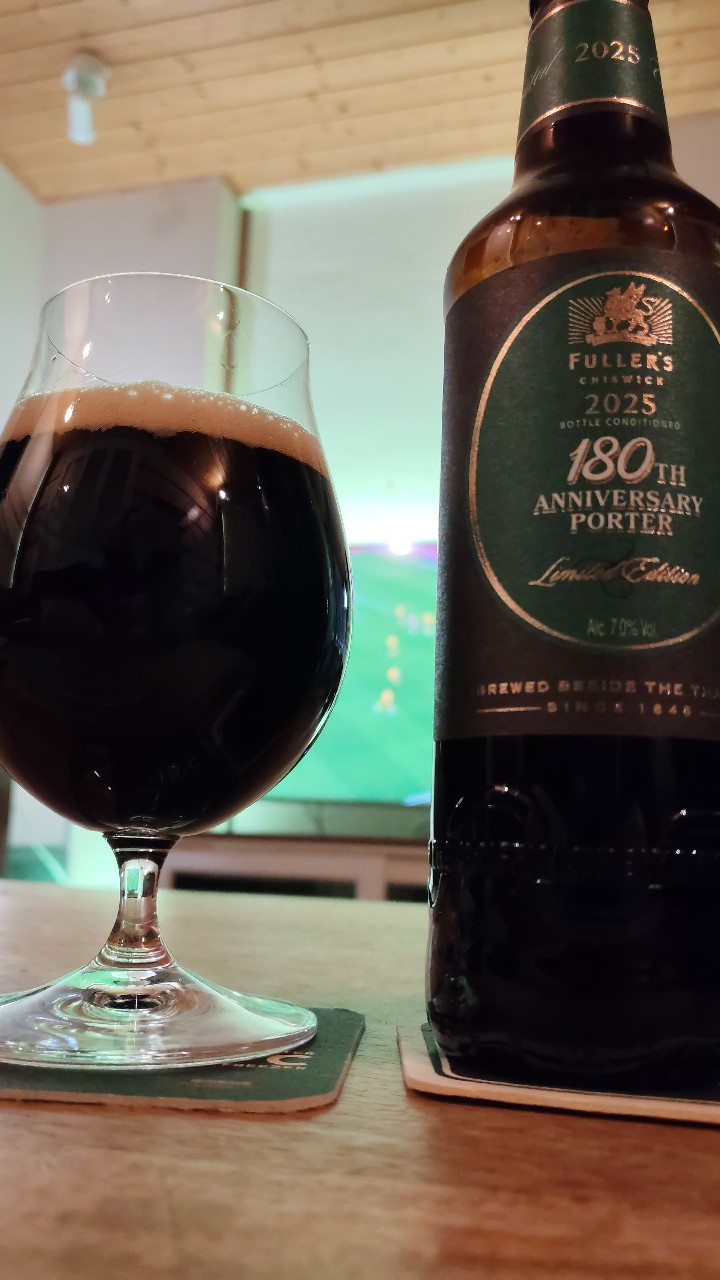 180th Anniversary Porter, Fuller's Griffin Brewery (Asahi Breweries)