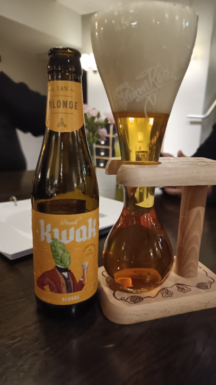 Kwak Blonde, Brouwerij Bosteels (AB-InBev)