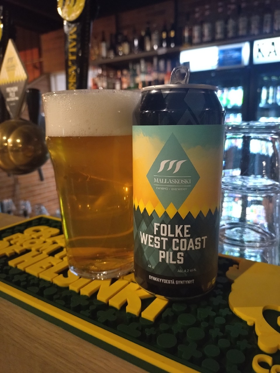 Folke West Coast Pils, Finland