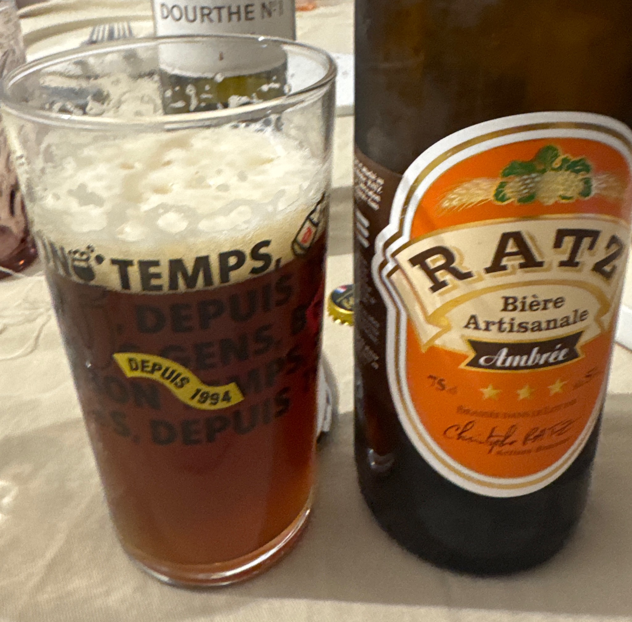 Ratz Ambrée, Brasserie Artisanale Ratz