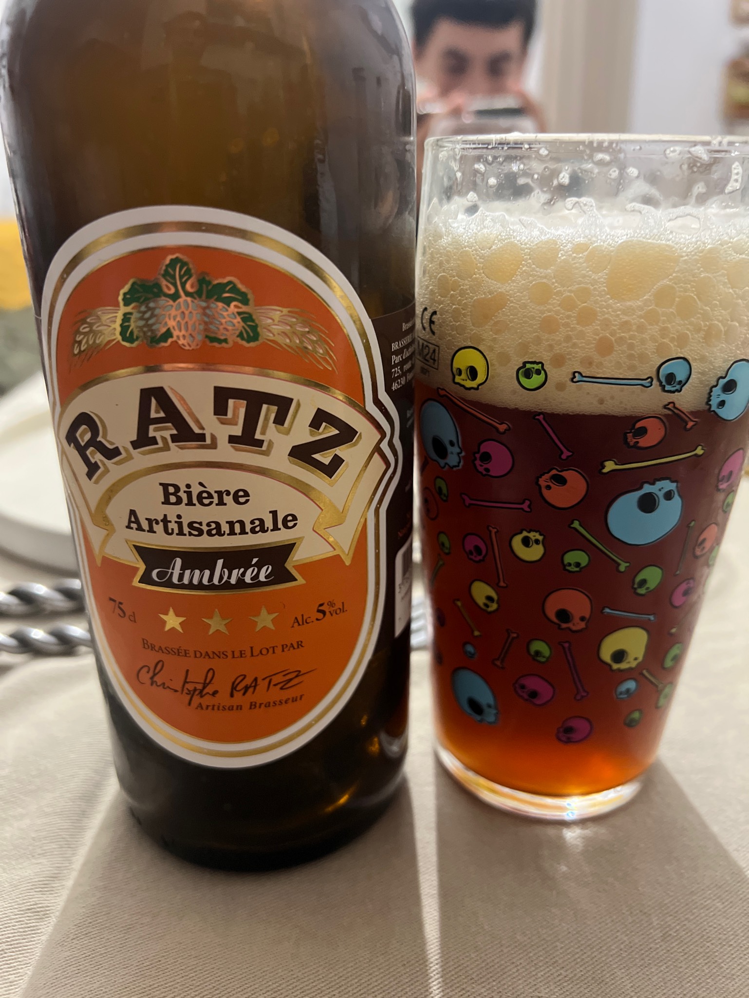 Ratz Ambrée, Brasserie Artisanale Ratz