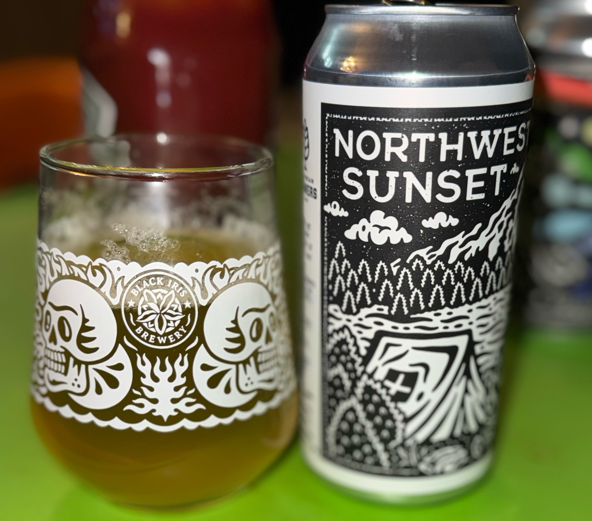 Northwest sunset, England