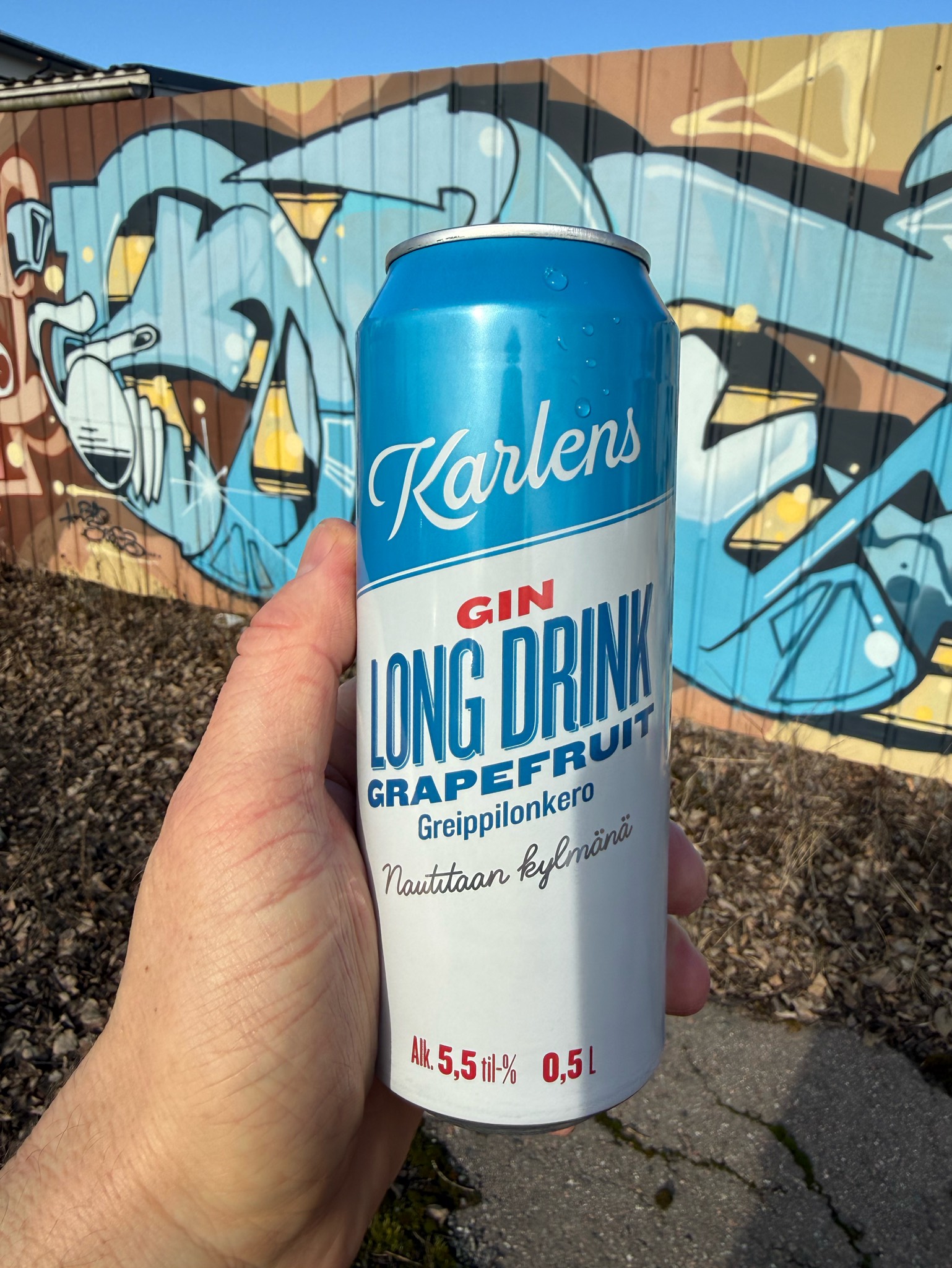 Karlens Gin Long Drink Grape, Finland