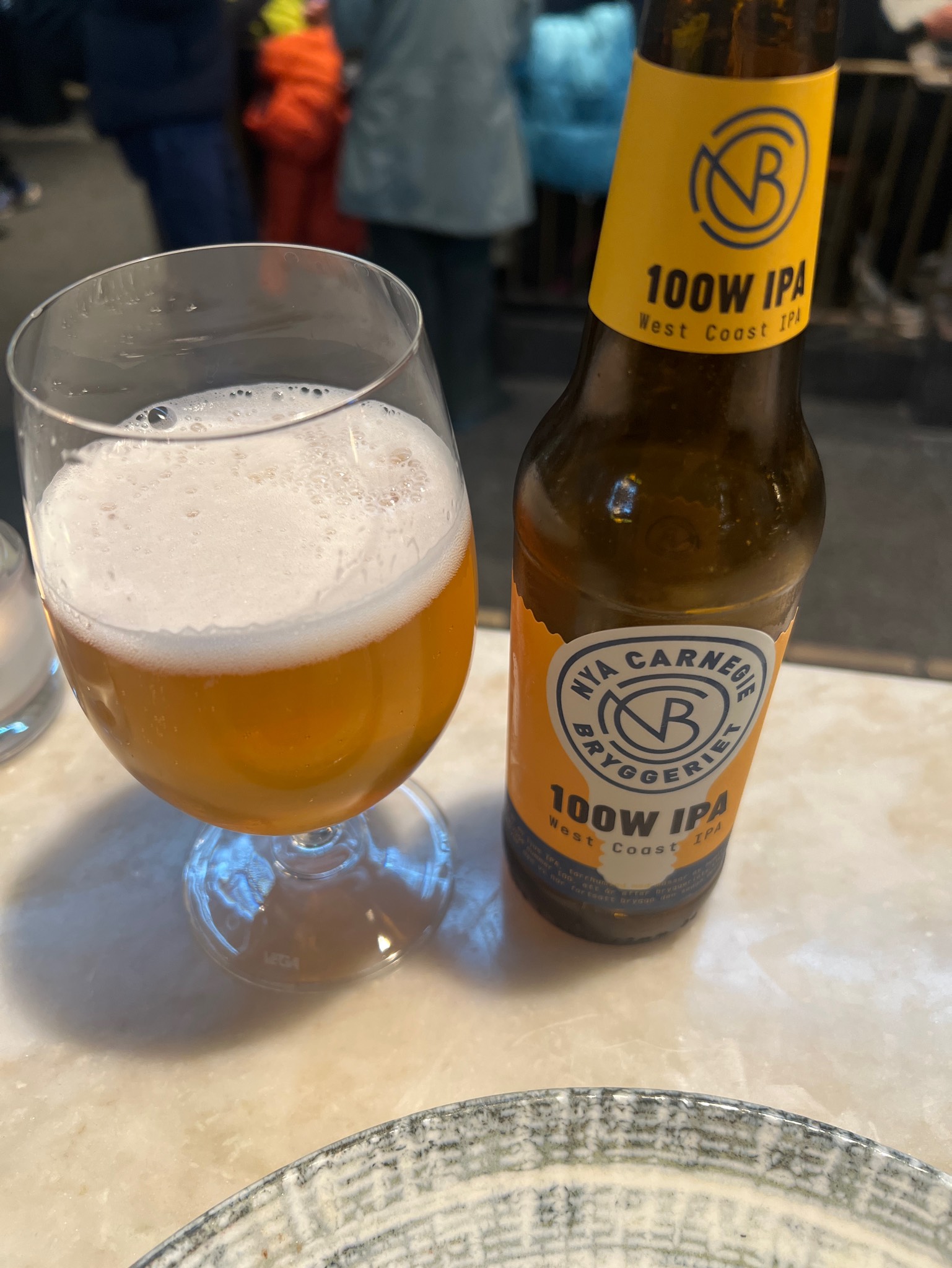 100W IPA, Nya Carnegiebryggeriet (Carlsberg)