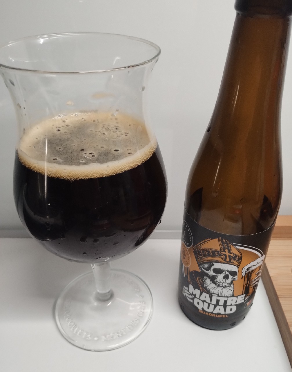 Maître Quad, Brewery De Meester