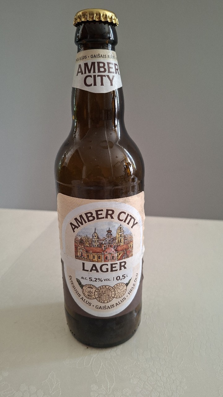 Amber City Lager, Švyturys (Carlsberg)
