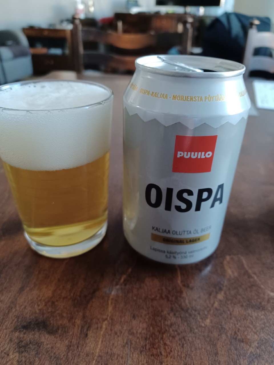 Oispa Original Lager, Finland