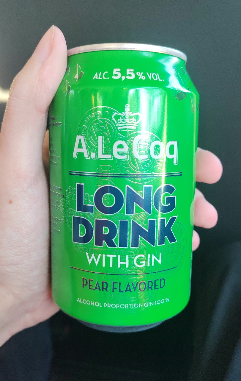 A.Le Coq GIN Pear Long Drink, Estonia